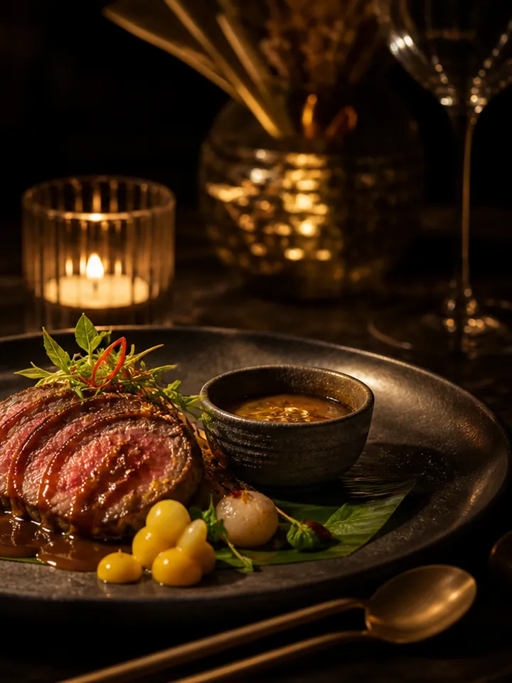 บรรยากาศ ร้านอาหาร Ember Table